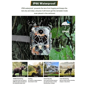 2020 Trail Hunting Camera  4K stealth cam 32mp wildlife camera for wholesale