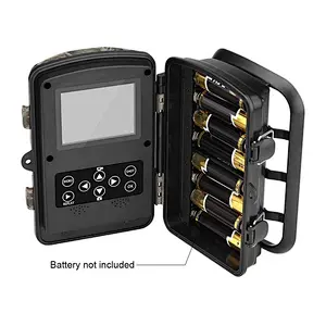 Clear Night Vision 12MP 1080HD scouting Camera with IP56 Waterproof  27Pcs IR LEDs No Glow for Wildlife observation