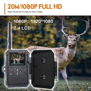 Wireless Security Camera 3G Hunting Trail Wild Camera GSM MMS GPRS 1080P HD Alarm Camera