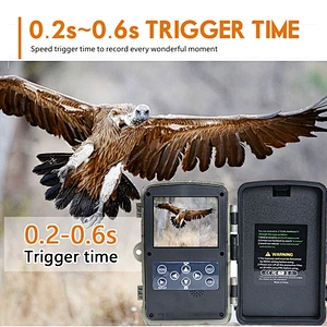 Dual PIR  850NM Low Glow IR LEDs  1080P 12MP HD  Night Vision Digital Wild  Hunting Camera