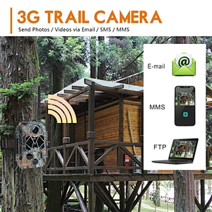 940NM IR LEDs IP67 Waterproof 20MP FHD MMS/SMS 3G Trail Hunting Camera