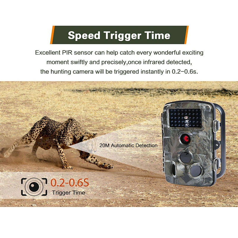 Mini IP56 waterpoof  hunting game camera 1080p full HD wild lfie camera ODM OEM trail camera for hunting
