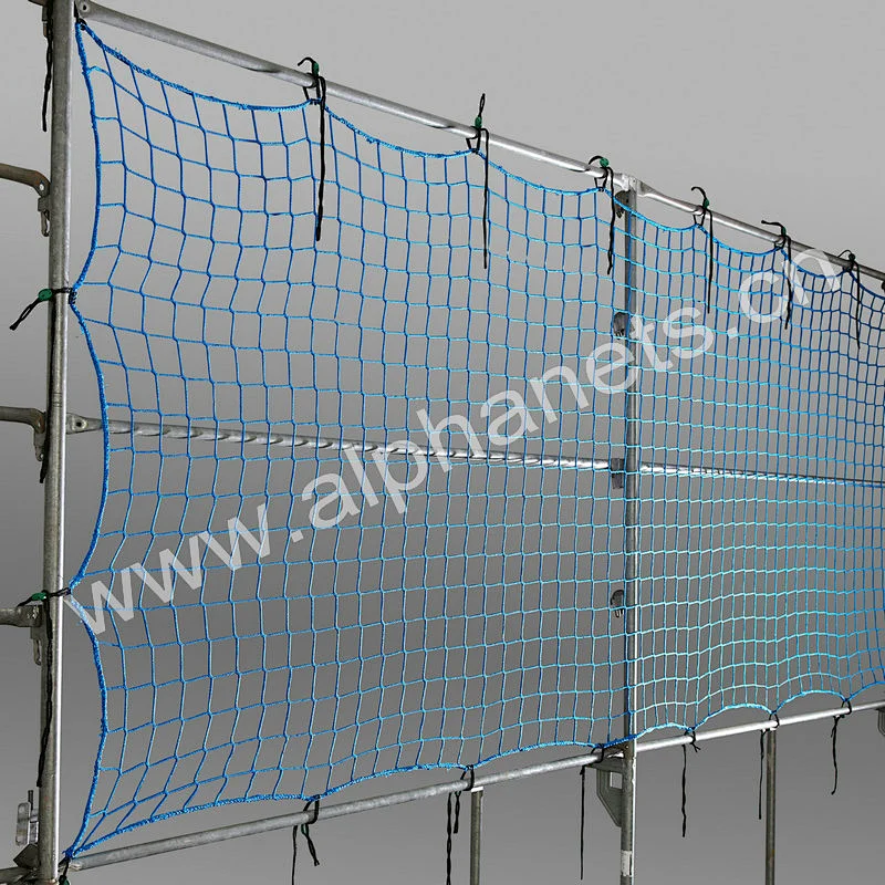 Knotted Knotless Net for Protection Safety Net