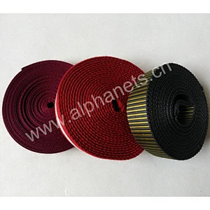 Colorful Plain Webbing Belt Woven Webbing