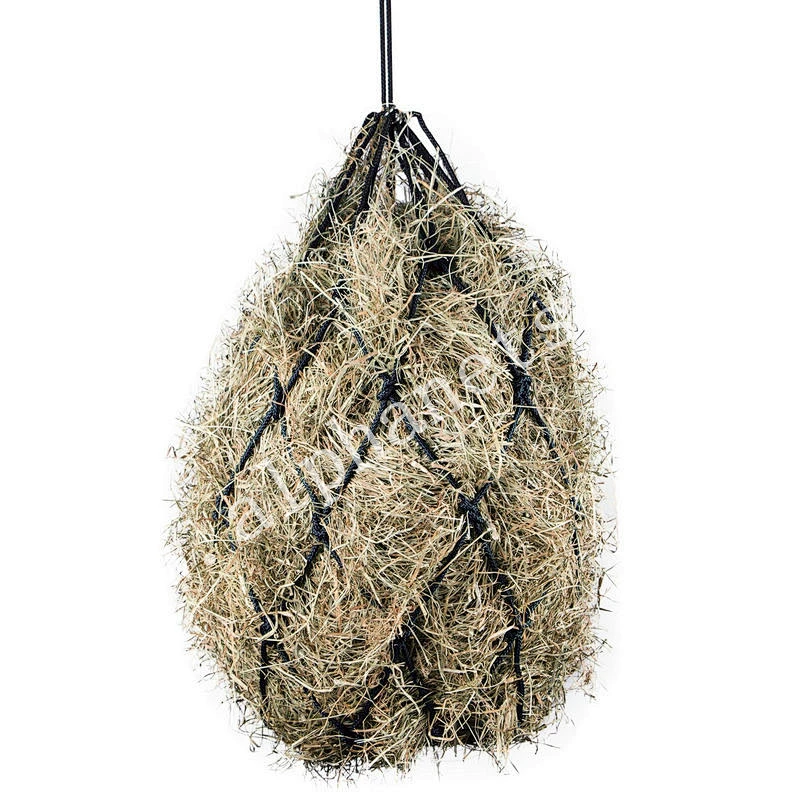 PE Knotted Slow Feeder Slow Feed Horse Hay Net Bag