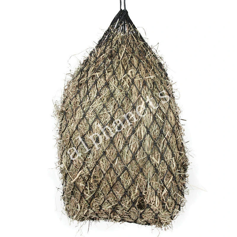 PE Knotted Slow Feeder Slow Feed Horse Hay Net Bag