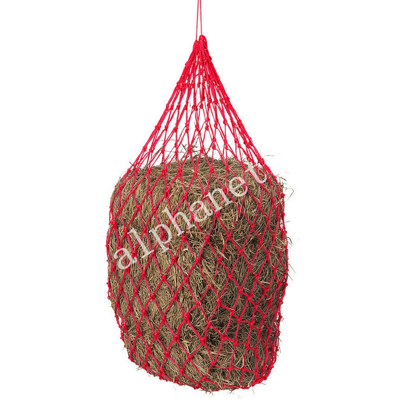 PE Knotted Slow Feeder Slow Feed Horse Hay Net Bag