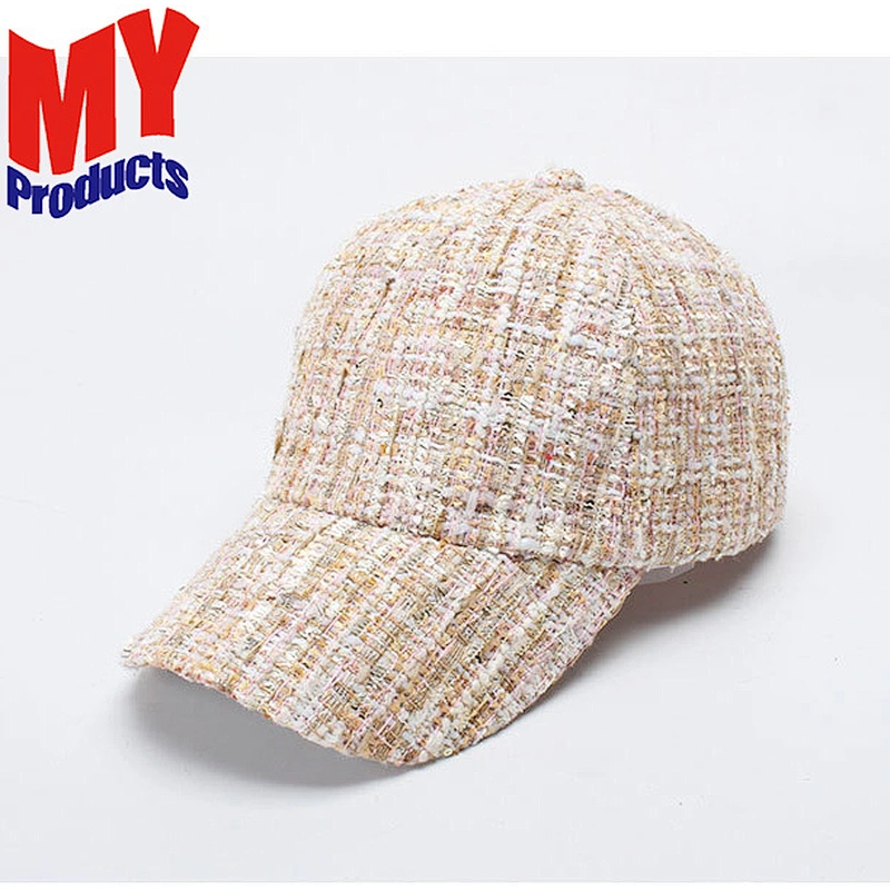 OEM Custom Embroidered Velvet Suede Baseball Curved Cap Suede 6 Panel Hat
