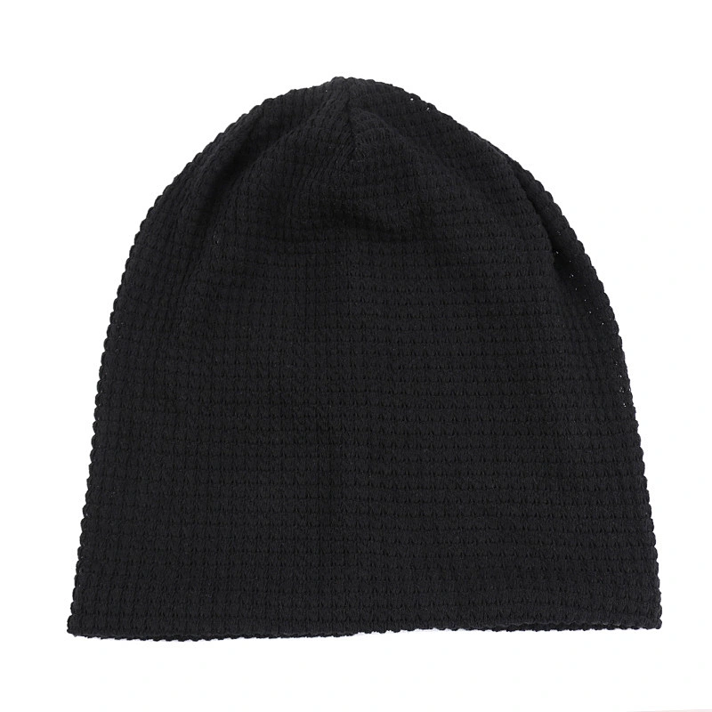 Soft Lined Thick Knit Slouchy men fleece Beanie winter Hats