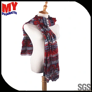Unique design hot sale custom convenient scarf