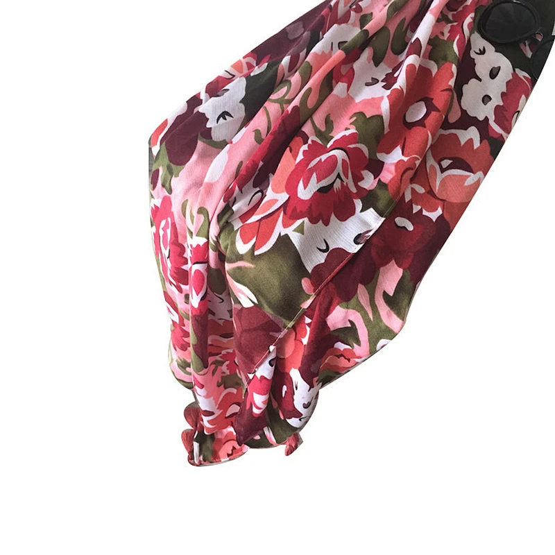 Wholesale 2019 new ladies flower printed scarf high quality scarves shawls women