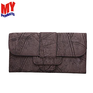 Custom Design Simple and Cute Mini Carbon Girl Pocket Wallet