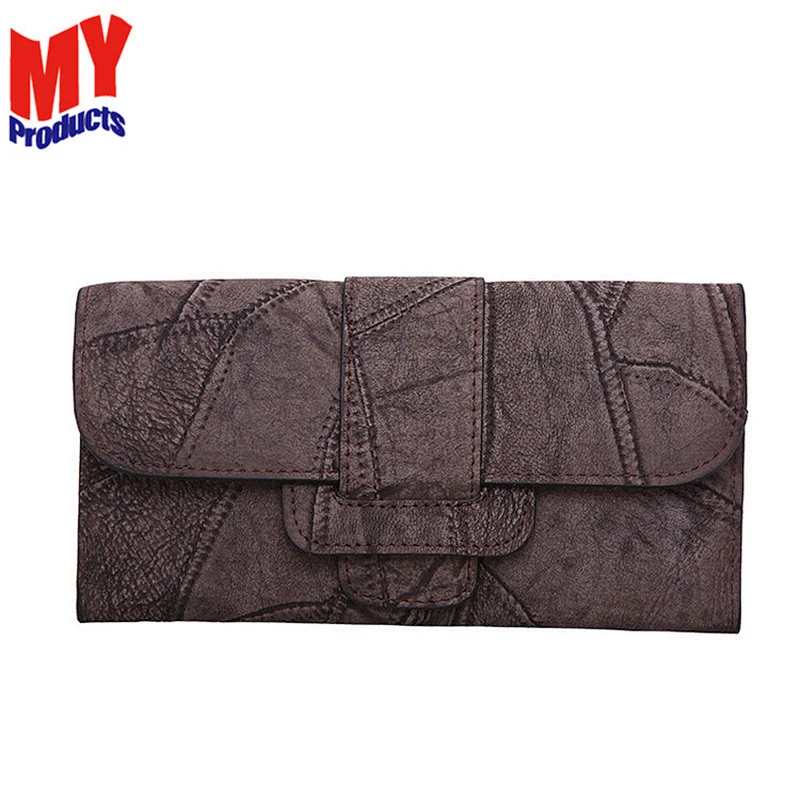 Custom Design Simple and Cute Mini Carbon Girl Pocket Wallet