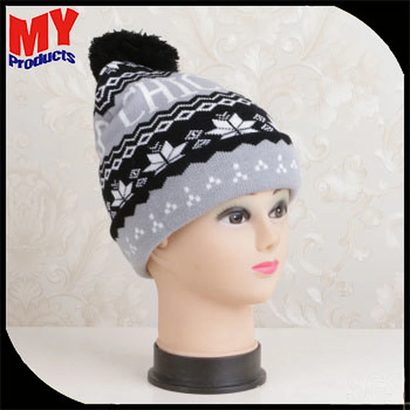 wholesale adults high quality 100% acrylic striped unisex knit hat adults knitting hats