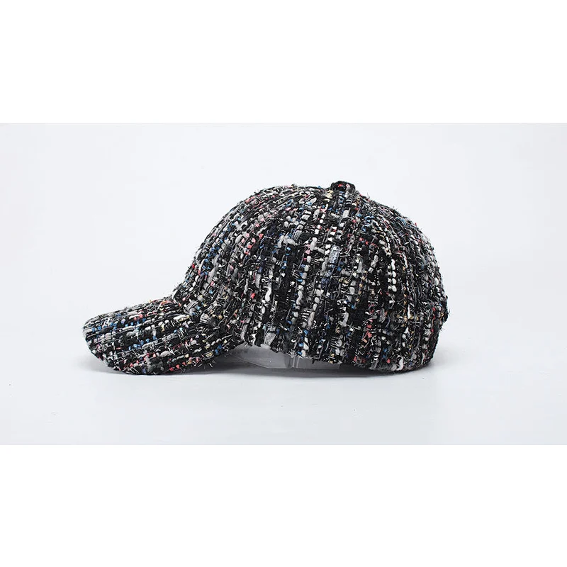 OEM Custom Embroidered Velvet Suede Baseball Curved Cap Suede 6 Panel Hat
