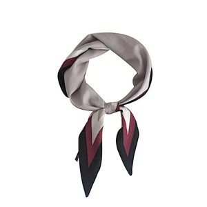 New printing women fashion soft chiffon scarves custom head scarf neck scarf