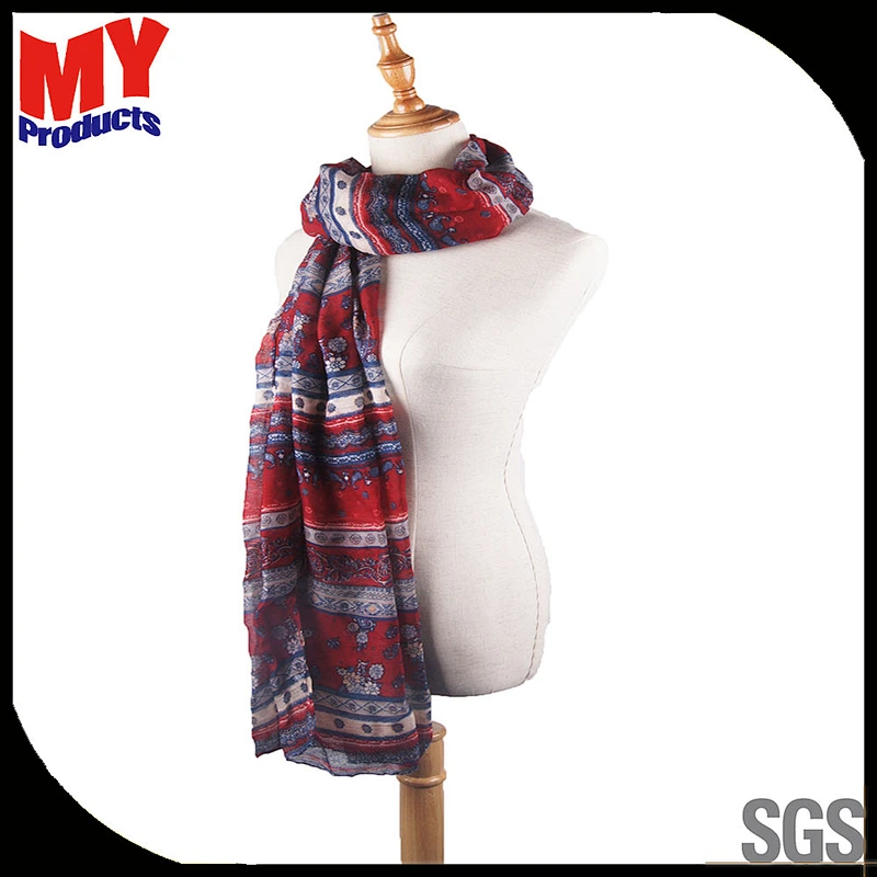 Unique design hot sale custom convenient scarf
