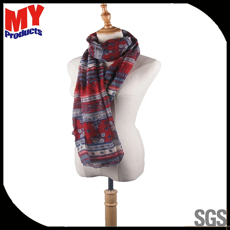 Unique design hot sale custom convenient scarf