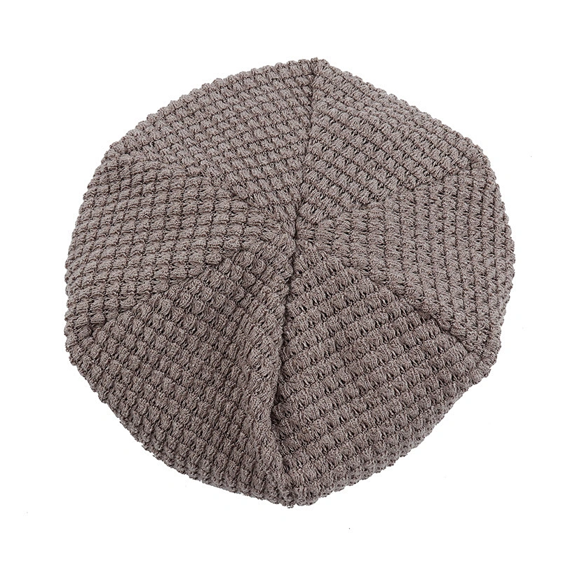 Soft Lined Thick Knit Slouchy men fleece Beanie winter Hats