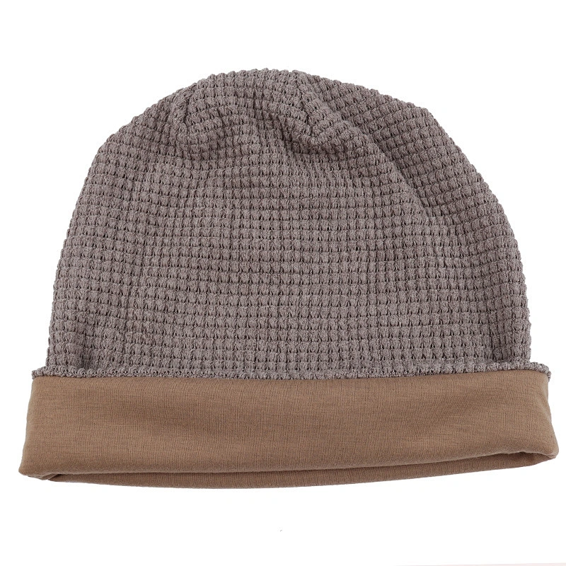 Soft Lined Thick Knit Slouchy men fleece Beanie winter Hats