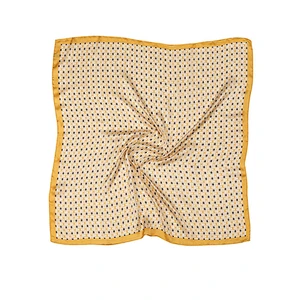 Fashion style custom printed new design square silk neck scarf for women