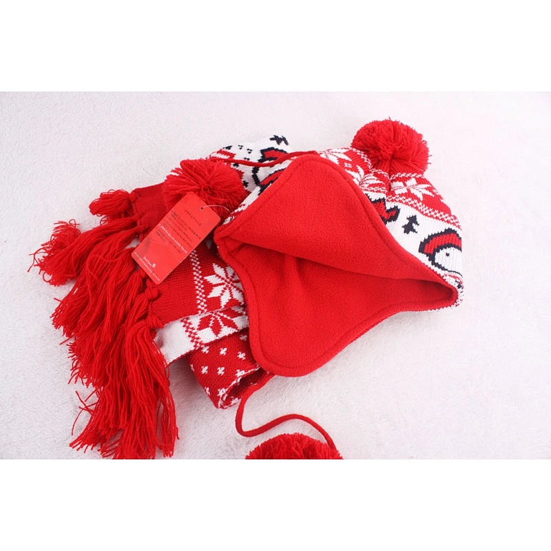 Chinese Fan Great quality children baby hat scarf colorful hat and scarf set factory sales (can be customized)