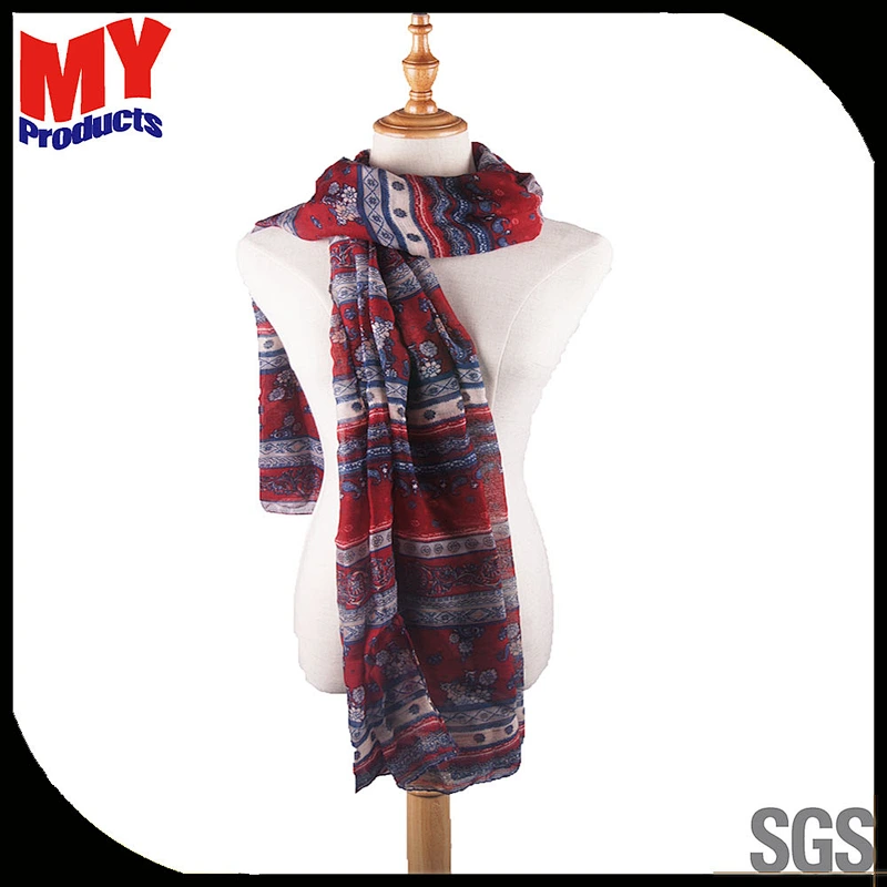 Unique design hot sale custom convenient scarf