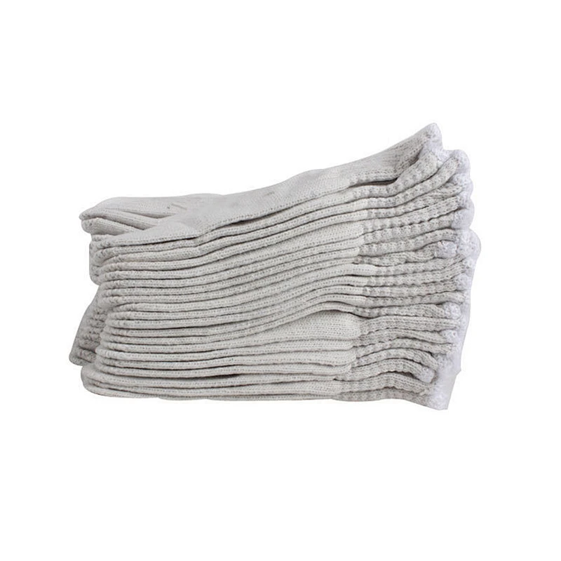 Wholesale cotton working gloves Knitted Protective Hand Safety Gloves