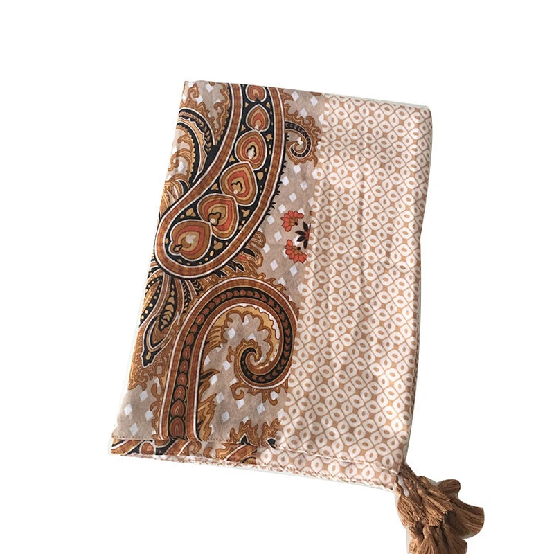 Factory directly sales new fashion pattern woman scarf ladies printed hijab scarf