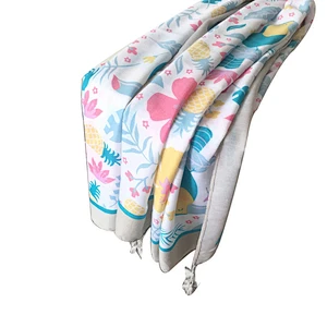 New arrived fashion cotton and linen scarves custom digital printed scarf shawl
