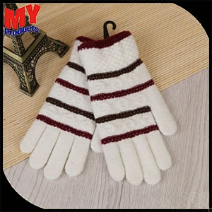 Fashion women's wool spinning gloves