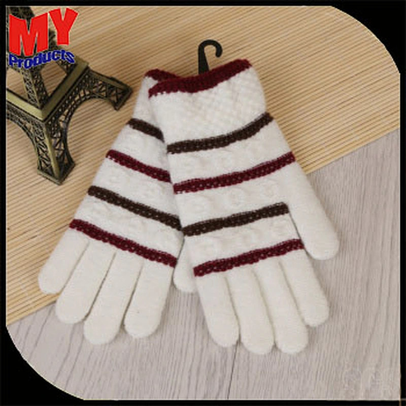 Fashion women's wool spinning gloves