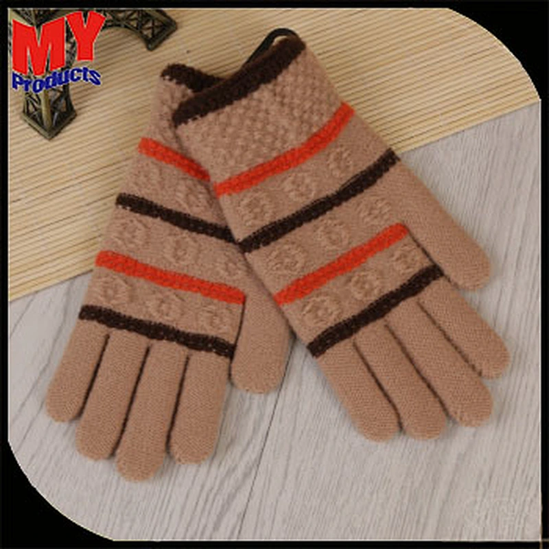 Fashion women's wool spinning gloves