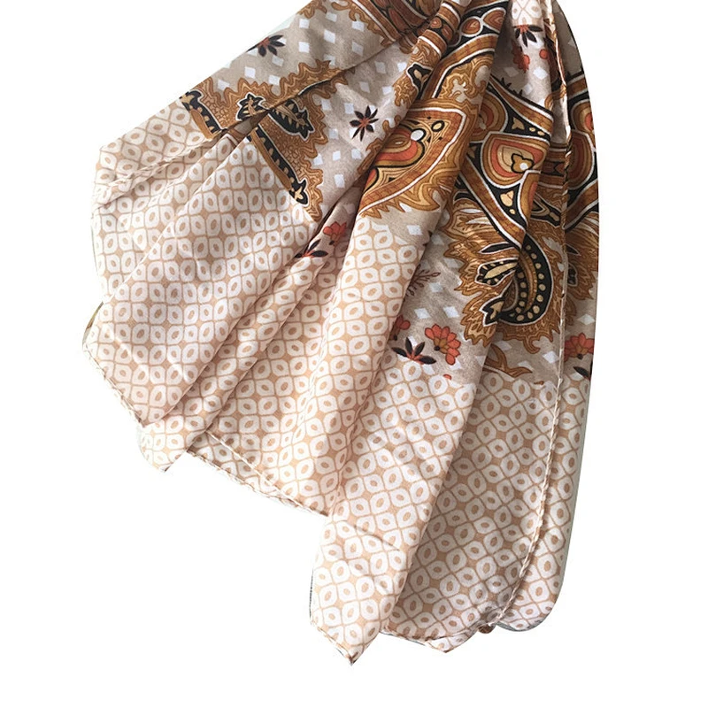 Factory directly sales new fashion pattern woman scarf ladies printed hijab scarf