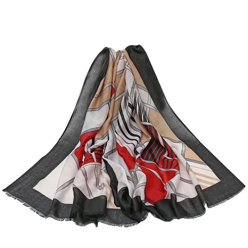 New fashionable check scarf female  holiday beach towel