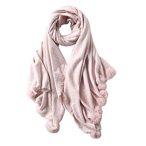 New autumn and winter versatile lovely girl's  warm tassel scarf