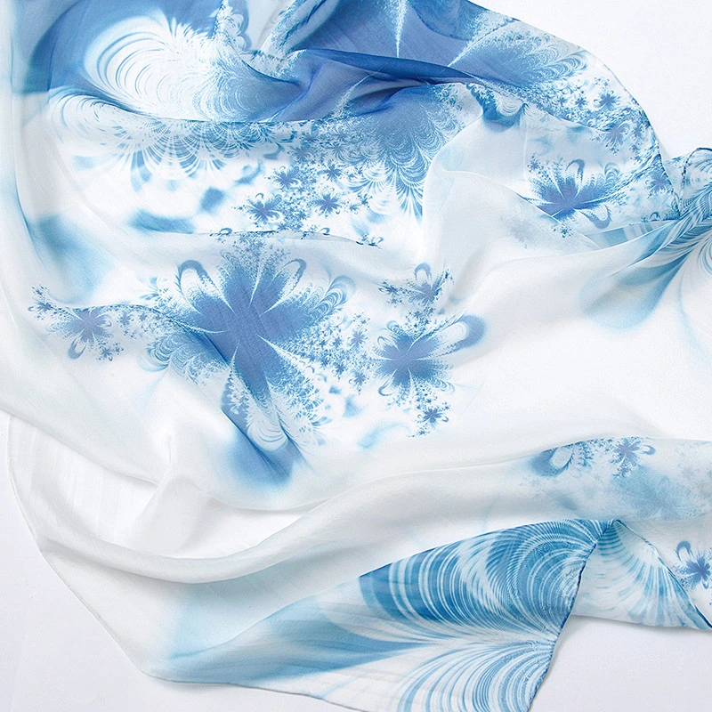 Hook flower wool scarf wedding scarf muslim 100 silk satin scarf