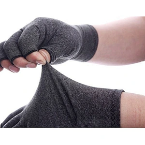 Medical Care Unisex Spandex Arthritis Compression Therapy Gloves For Pain Relief