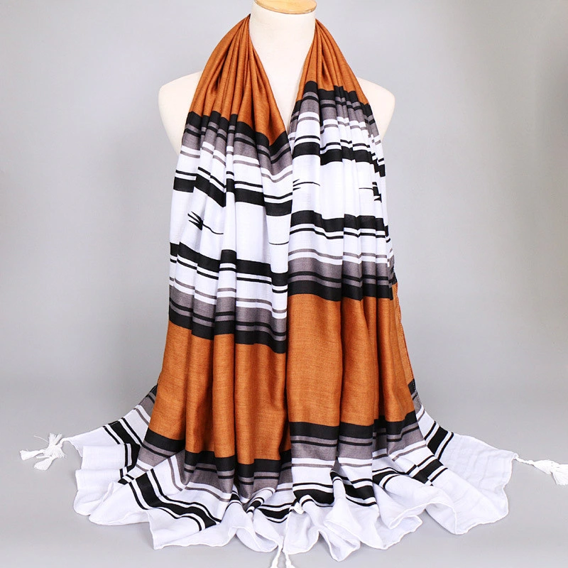 Muslim scarf styles mens hand knitted scarf wholesale cotton scarves