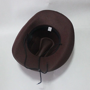Custom Men Hats Wool Felt Cowboy Hat Wholesale Lemmy Cowboy Hat