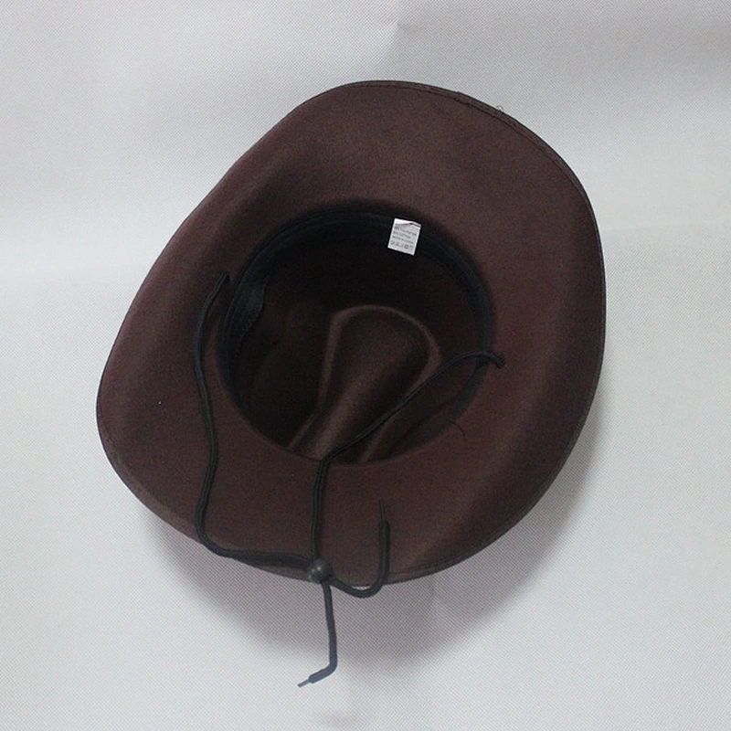 Custom Men Hats Wool Felt Cowboy Hat Wholesale Lemmy Cowboy Hat
