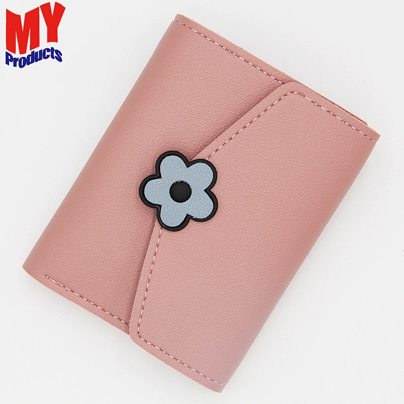 Female Purse Small Card Holder Leather Women Wallet