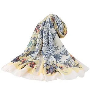 lady's long fashion scarf  beach towel sunscreen shawl scarf