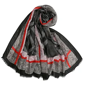 Fashionable check scarf female  holiday beach towel