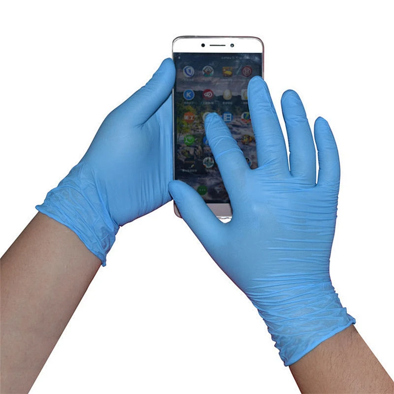 Disposable work gloves nitrile gloves