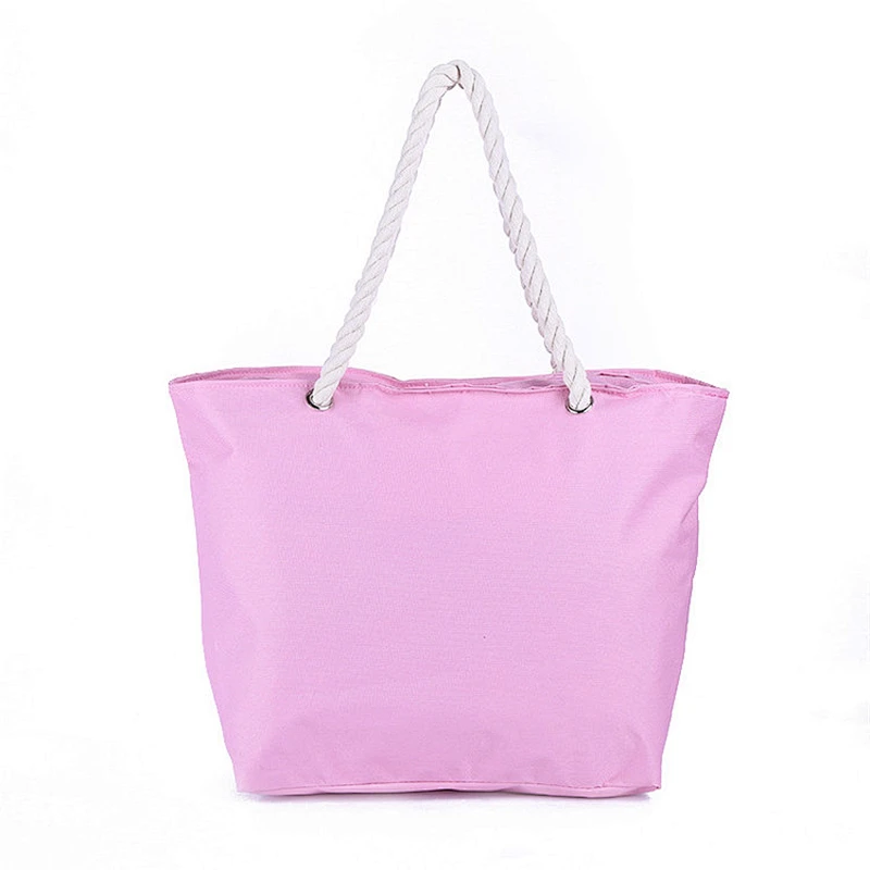 Fashion Lady Canvas Shoulder Holiday Canvas Shopping Bag