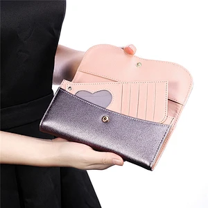 New Fashional Women Genuine Pu Leather Wallet