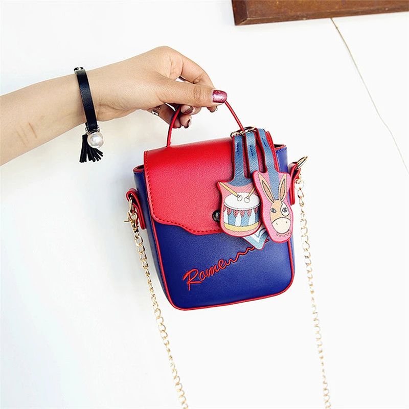 New Product Kids Leather Messenger Crossbody Clutch Bag