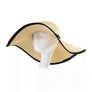 Wholesale Fashion Floppy Beach Hat Women Summer Paper Straw Hat