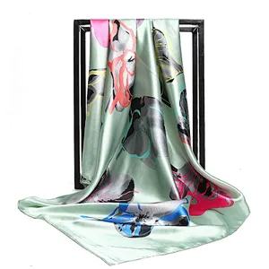 Scarf Cotton Printed Hijab Chiffon Scarves Shawls